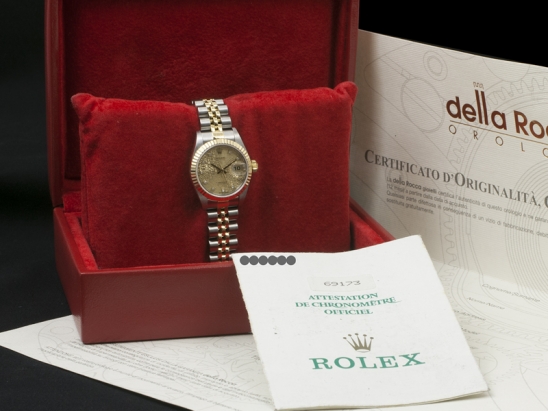 Rolex Datejust 26 Jubilee Champagne Diamonds 69173